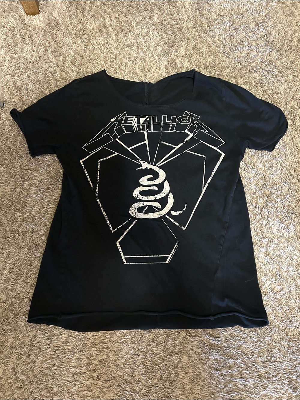 Metallica Black Graphic Tee